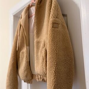 ALO Yoga Tan Bomber Jacket - size small